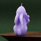 Новогодняя свеча формовая «Зайчик», без аромата, 5 х 5,5 х 9,5 см - Фото 3