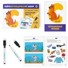 Нейрологопедический набор «Раз - пиши, два - стирай. Автоматизация звука [С]», 15 карт, 2 маркера, 4+ - фото 24448511