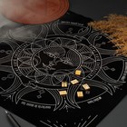 Скатерть для гадания бархатная «Солнце и луна», 50×50 см, 16+ - Фото 2