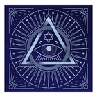 Скатерть для гадания бархатная «Глаз Оракула», 50×50 см, 16+ - Фото 2