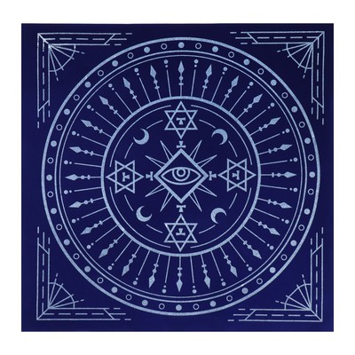 Скатерть для гадания бархатная «Тайный знак», 50×50 см, 16+