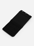 Застёжка для бюстгальтера, удлинитель, 3 ряда 3 крючка, 5×10.5 см, 3 шт., чёрная 7598523