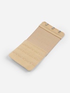 Застёжка для бюстгальтера, удлинитель, 3 ряда 3 крючка, 5×10.5 см, 3 шт., бежевая - Фото 5