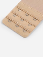 Застёжка для бюстгальтера, удлинитель, 3 ряда 3 крючка, 5×10.5 см, 3 шт., бежевая - Фото 6