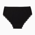 Трусы для девочки 8242, цвет черный, рост 122-128 см - фото 34998441