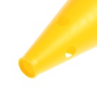 Конус с отверстиями, 32 см, цвет жёлтый - Фото 4