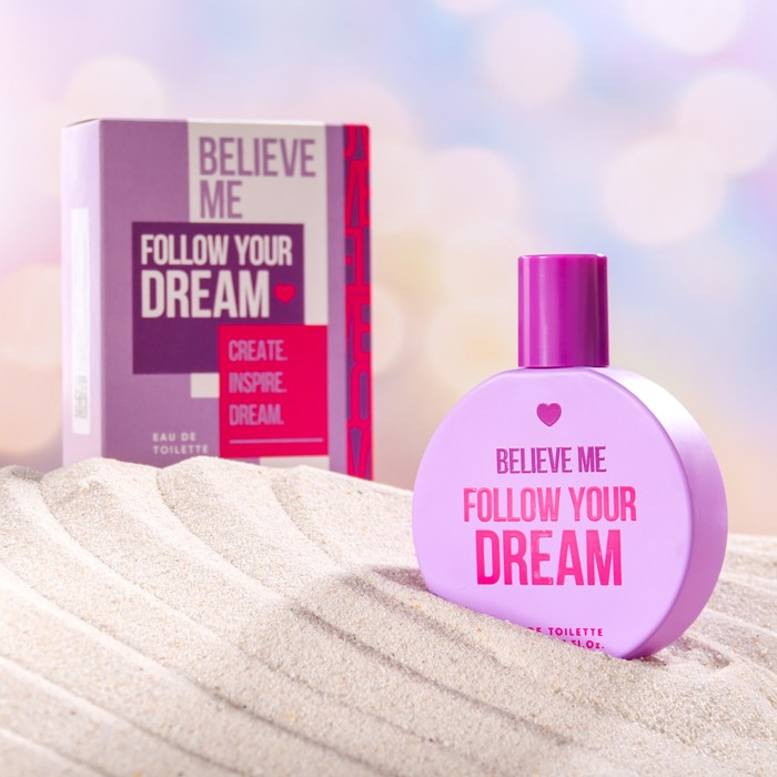 Туалетная вода женская «YOU&WORLD», «Believe me», «Follow your dream», 50 мл - Фото 1