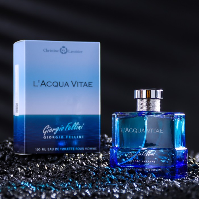 Туалетная вода мужская «Christine Lavoisier Parfums», «Giorgio Fellini L'Acqua Vitae», 100 мл - Фото 1