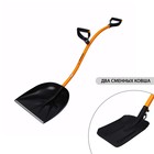 Лопата совковая, L = 89 см, металлический черенок, с ручкой - Фото 6