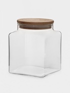 Банка для сыпучих продуктов BellaTenero «Эко», 1.2 л, 11×13 см, с бамбуковой крышкой, стекло, прозрачная - Фото 3