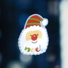 Светодиодная игрушка на липучке «Дед Мороз» 6 × 8.5 см, батарейки LR44х3, свечение мульти - Фото 2