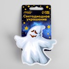 Светодиодная игрушка «Призрак» 8 × 8 см, батарейки AG13х3, свечение мульти - фото 53143131