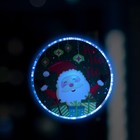 Игрушка световая "Дед Мороз с подарками" 12 см, 1 LED, LR44x3 (в компл.), мерцание, МУЛЬТИ - фото 3786579