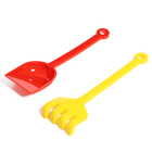 Песочный набор №106 STELLAR, ведро 0.3 л, сито, совок, грабли, машинка STELLAR «Бублик» МИКС - Фото 6