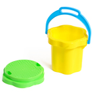 Песочный набор №106 STELLAR, ведро 0.3 л, сито, совок, грабли, машинка STELLAR «Бублик» МИКС - Фото 7