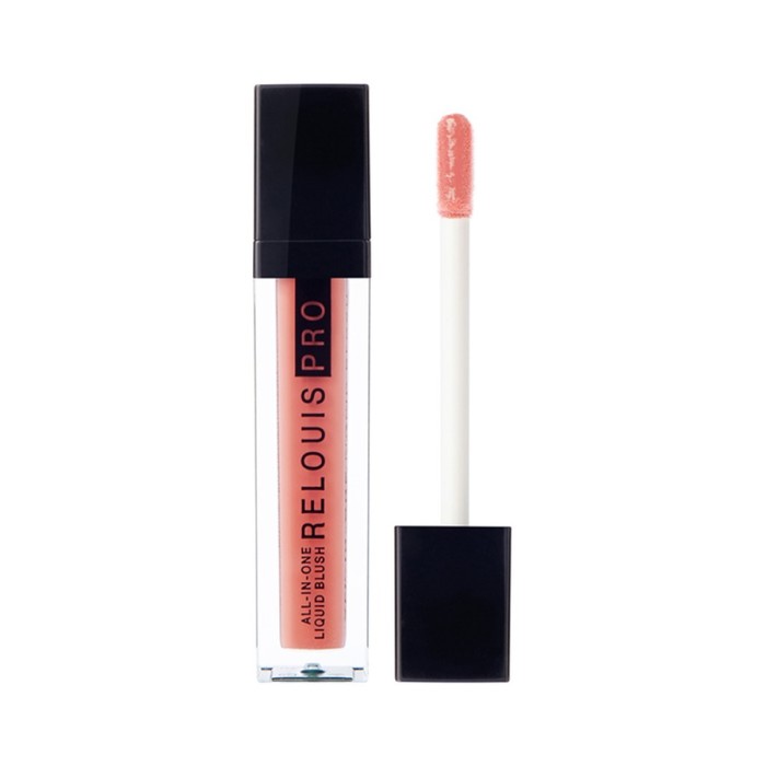 Румяна жидкие Relouis Pro All-In-One Liquid Blush, тон 01 Coral - Фото 1