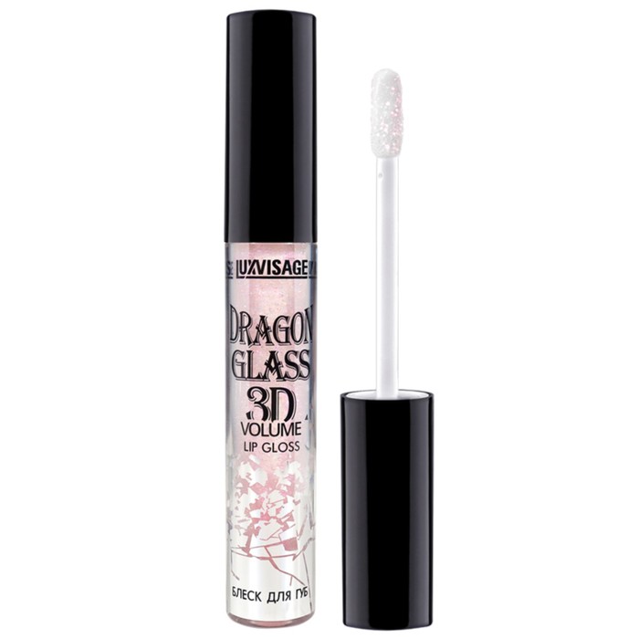 

Блеск для губ Luxvisage Dragon Glass 3D Volume, тон 03 flamingo суперглянцевый, 2,8 г
