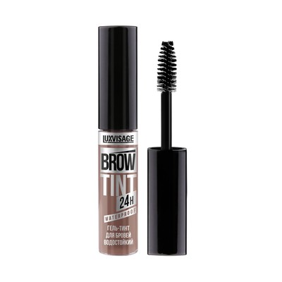 Гель-тинт для бровей Luxvisage Brow Tint Waterproof 24H, тон 102 soft brown, 5 г