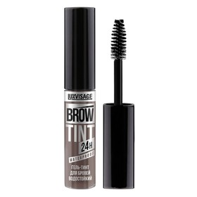 Гель-тинт для бровей Luxvisage Brow Tint Waterproof 24H, тон 104 taupe grey, 5 г