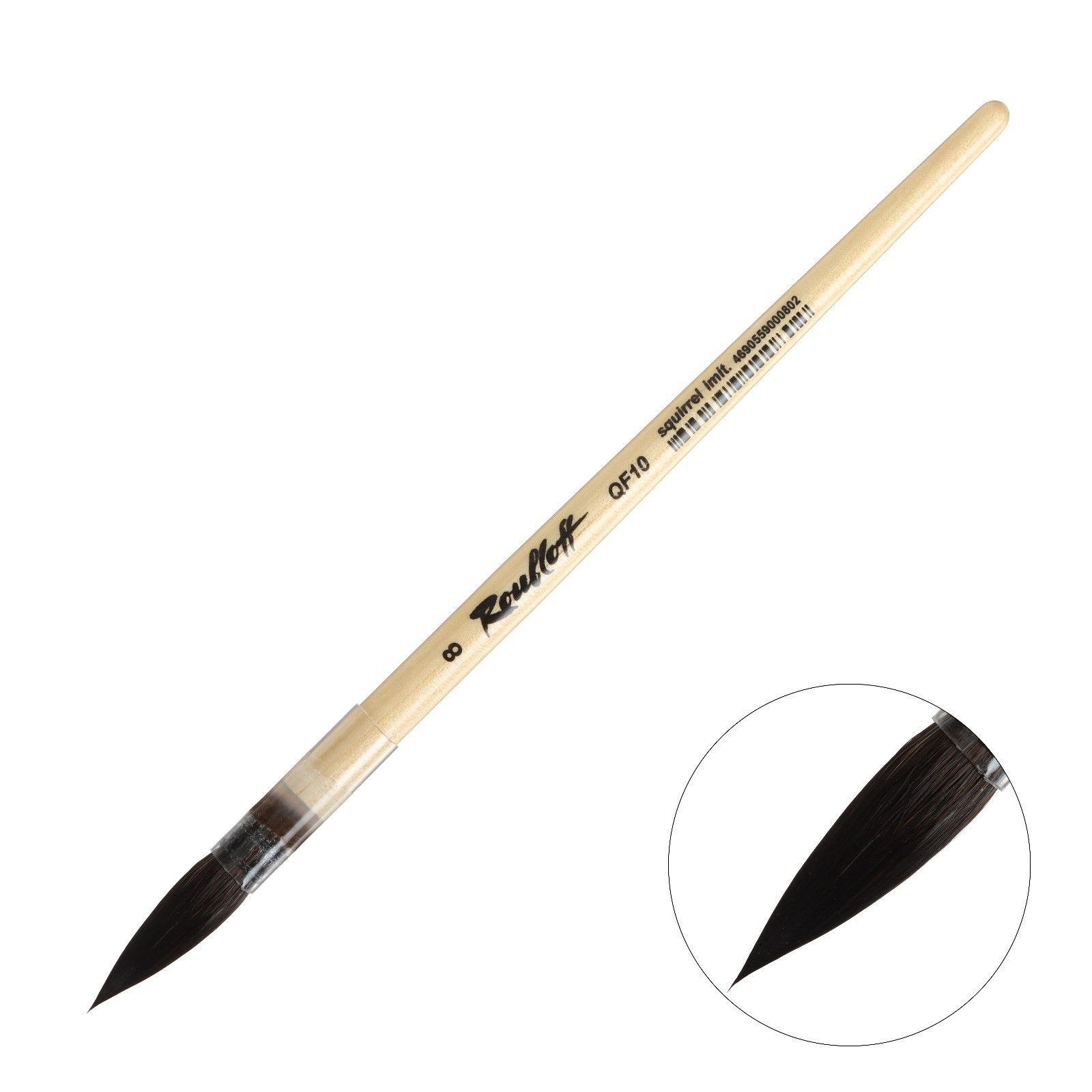 Кисть для акварели, каллиграфии Синтетика, имитация Белки, круглая ...