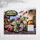 Динозавр «Рекс», стреляет шарами, работает от батареек, свет и звук, цвет коричневый - Фото 7