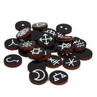 Руны гадальные «Ведьмины», 28 рун, бархатный мешочек (12×18 см), 16+ - Фото 6