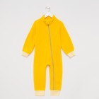 Комбинезон для девочки, цвет жёлтый, рост 98-104 см - фото 51520671