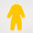 Комбинезон для девочки, цвет жёлтый, рост 98-104 см - фото 51520673