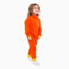 Комбинезон для девочки, цвет оранжевый, рост 86-92 см - Фото 7