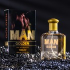 Туалетная вода мужская Man Golden, 100 мл - фото 298505043