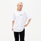 Футболка President, размер XL, цвет белый - фото 27416058