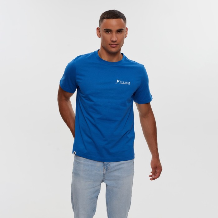 Футболка President Спорт.Гимнастика, размер S, цвет синий
