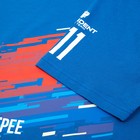 Футболка President Быстрее.Выше.Сильнее, размер L, цвет синий - фото 41571832