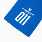 Футболка President Быстрее.Выше.Сильнее, размер L, цвет синий - фото 41571834