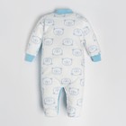 Комбинезон детский, цвет голубой/baby lovely, рост 80 см - фото 50963831