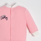 Комбинезон детский, цвет розовый/baby lovely, рост 62 см - Фото 3