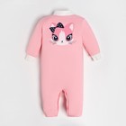 Комбинезон детский, цвет розовый/baby lovely, рост 80 см - Фото 5
