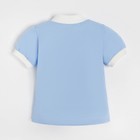 Кофточка детская, цвет голубой/луна, рост 56 см - фото 39063619