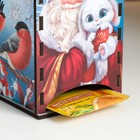 Чайный домик "Заяц. Снежная сказка" 20х10,5х10 см - фото 24636297