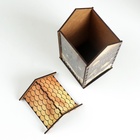 Чайный домик новогодний «Чёрное золото», 20×10.5×9.5 см - Фото 5