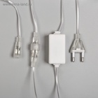 УЦЕНКА Гирлянда «Нить», 2.4 м с насадками «Сосульки», IP44, УМС, 320 LED, 200 В, переливы, прозрачная нить, свечение мульти - Фото 8