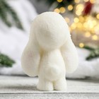 Фигурное мыло "Кролик Лютик" белый, 80гр, 4,5х6х8см - Фото 2