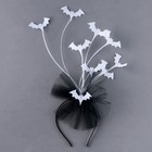 Карнавальный ободок «Летучая мышь», МИКС - фото 25321048