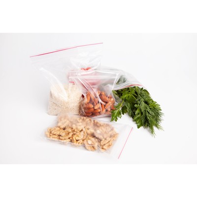 Пакет zip lock, для фасовки и упаковки, 18×18 см, 30 мкм