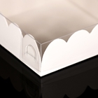 Коробочка для печенья белая, 9 х 9 х3 см - Фото 3