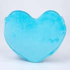 Сумка детская, с пайетками, сердце, 17 х 15 х 1 см, цвет голубой - Фото 5