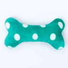 Игрушка мягкая для собак "Косточка", 17 х 8 см, микс цветов - фото 8519886
