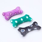 Игрушка мягкая для собак «Косточка», 17×8 см, микс цветов - Фото 3