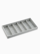 Подставка для украшений QF, 6 ячеек, 38×18.5×3.5 см, серая - Фото 3