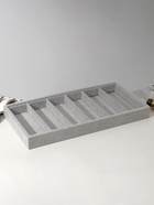 Подставка для украшений QF, 6 ячеек, 38×18.5×3.5 см, серая - Фото 4